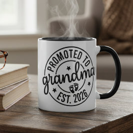 Grandma Announcement Mug Gift Tasse