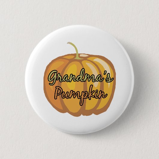 Grandma' s-Kürbis Button (Vorderseite)