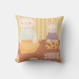 Grandma Baking Cookies Kissen