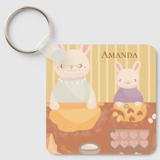 Grandma Baking Cookies Schlüsselanhänger