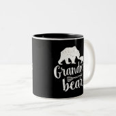 Grandma Bear Mütter Tagesgeschenk Zweifarbige Tasse (VorderseiteRechts)