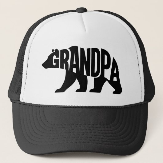 Grandma Bear  Truckerkappe (Vorderseite)