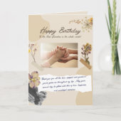 Grandma birthday card karte (Vorderseite)