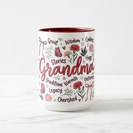 Grandma Botanical Coquette Tasse (Zentrum)