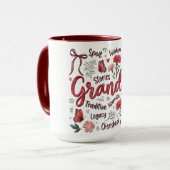Grandma Botanical Coquette Tasse (Vorderseite Links)
