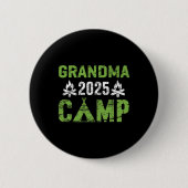 Grandma Camp 2025 Family Vacation Summer Camping C Button (Vorderseite)