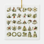 Grandma Christmas Ornament With a Baby Sonogram (Rückseite)