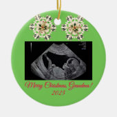 Grandma Christmas ornament With a Baby Sonogram (Vorne)
