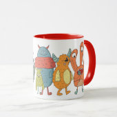 GRANDMA Christmas PHOTO Gift From Grandkids Mug Tasse (VorderseiteRechts)