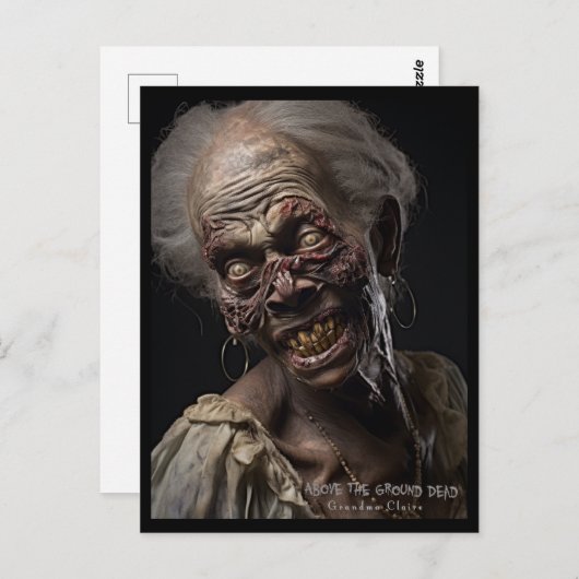 Grandma Claire Postkarte (Vorne/Hinten)
