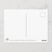 Grandma Claire Postkarte (Rückseite)