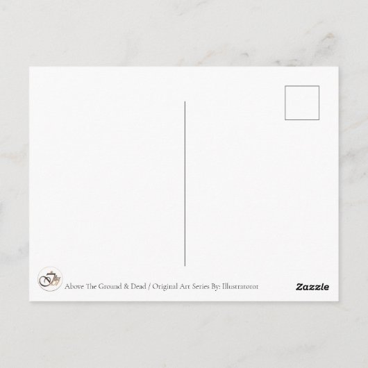 Grandma Claire Postkarte (Rückseite)