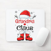Grandma Claus Christmas Costume Pajama Family Matc Mousepad (Mit Mouse)