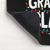 Grandma Claus Christmas Lights Santa Family Matchi Mousepad (Ecke)