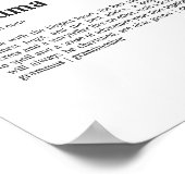 Grandma Definition Poster | Dictionary Style (Ecke)