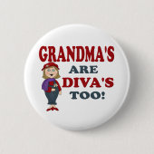 GRANDMA DIVA BUTTON (Vorderseite)