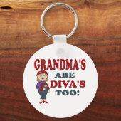 GRANDMA DIVA SCHLÜSSELANHÄNGER (Vorderseite)
