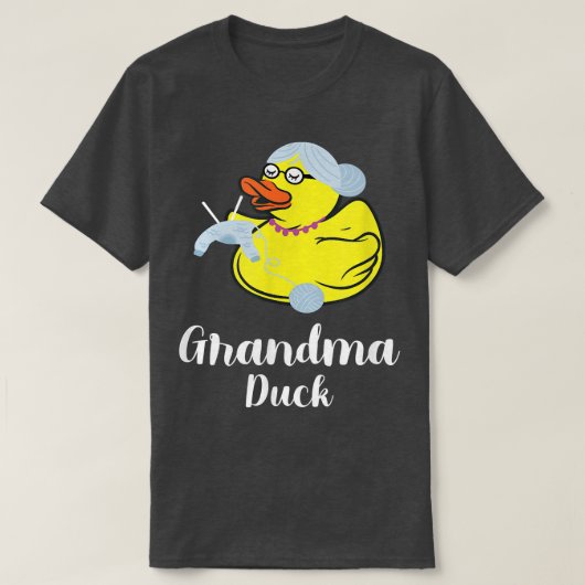 Grandma Duck Niedlich Großmutter Duck T-Shirt (Design vorne)