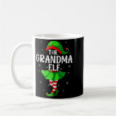 Grandma Elf Christmas Girls Women Elf Squad Xmas F Kaffeetasse (Links)