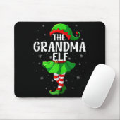 Grandma Elf Christmas Girls Women Elf Squad Xmas F Mousepad (Mit Mouse)