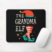 Grandma Elf Family Matching Group Christmas Grandm Mousepad (Mit Mouse)