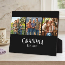 Grandma Est. Established Year Custom Name 3 Photo