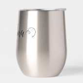 Grandma Est Modern Black Script Custom Date (Links)