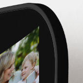 Grandma Established Modern Script Black 3 Photo Pickleball Schläger (Linke Seite)