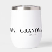 Grandma Established New Grandma Gift (Rückseite)