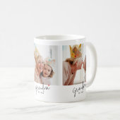 Grandma Established Script 3 Photo Kaffeetasse (VorderseiteRechts)