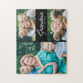 Grandma Established Script 3 Photo Puzzle (Vertikal)
