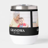 Grandma Established Script Black 3 Photo (Vorderseite)