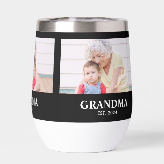 Grandma Established Script Black 3 Photo (Rückseite)