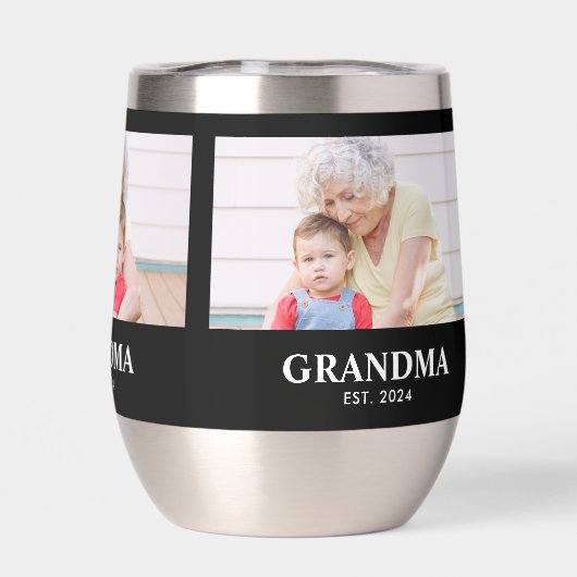 Grandma Established Script Black 3 Photo (Rückseite)