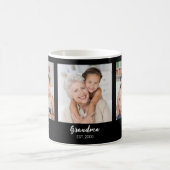 Grandma Established Script Black 3 Photo Kaffeetasse (Mittel)
