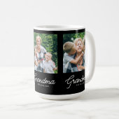 Grandma Established Script Black 3 Photo Kaffeetasse (VorderseiteRechts)