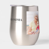 Grandma Established Script Black Photo (Rechts)