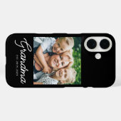 Grandma Established Script Photo Case-Mate iPhone Hülle (Rückseite (Horizontal))