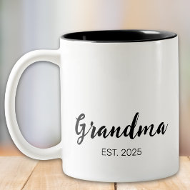 Grandma Established  Zweifarbige Tasse