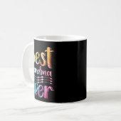 Grandma Ever Gift Graphic Art Text Quote Design Kaffeetasse (Vorderseite Links)