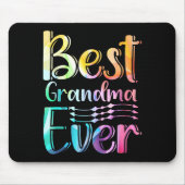 Grandma Ever Gift Graphic Art Text Quote Design Mousepad (Vorne)