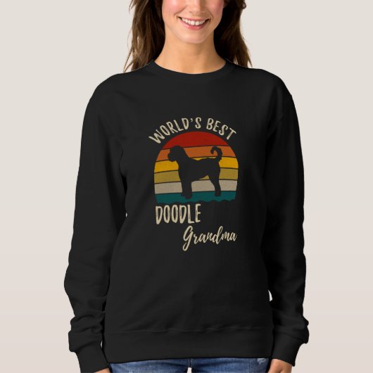 Grandma Funny Goldendoodle Sweatshirt (Vorderseite)