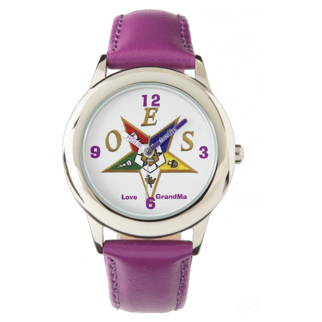 GrandMa-Geschenk Armbanduhr (Vorderseite)
