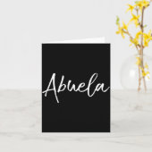 Grandma Gift In Spanish New Grandmother En Epañol Karte (Gelbe Blume)