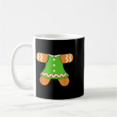 Grandma Gingerbread Man Costume Matching Christmas Kaffeetasse (Links)