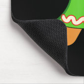 Grandma Gingerbread Man Costume Matching Christmas Mousepad (Ecke)