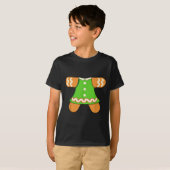 Grandma Gingerbread Man Costume Matching Christmas T-Shirt (Vorne ganz)