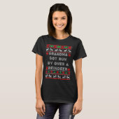 Grandma Got Run Over By A Reindeer Ugly Costume Fu T-Shirt (Vorne ganz)