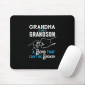 Grandma & Grandson Bond Premium Mousepad (Mit Mouse)