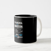 Grandma & Grandson Bond Premium Zweifarbige Tasse (VorderseiteRechts)